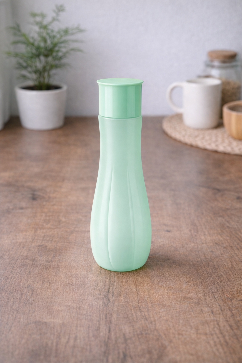 Mint Green Premium Plastic Water Bottle – 1 Litre