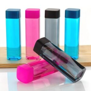 Square Design Plastic Water Bottle