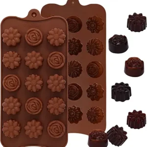 Silicone Chocolate Mould Mix Flower